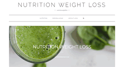 Desktop Screenshot of nutrition-weight-loss.com